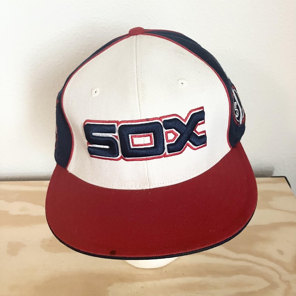 Chicago White Sox Hat Cap Fitted Mens MLB Baseball American Needle Cooperstown